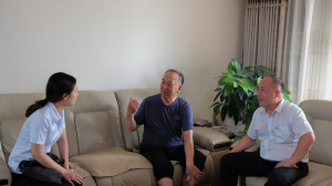 集團(tuán)公司走訪慰問部隊(duì)轉(zhuǎn)業(yè)老干部！